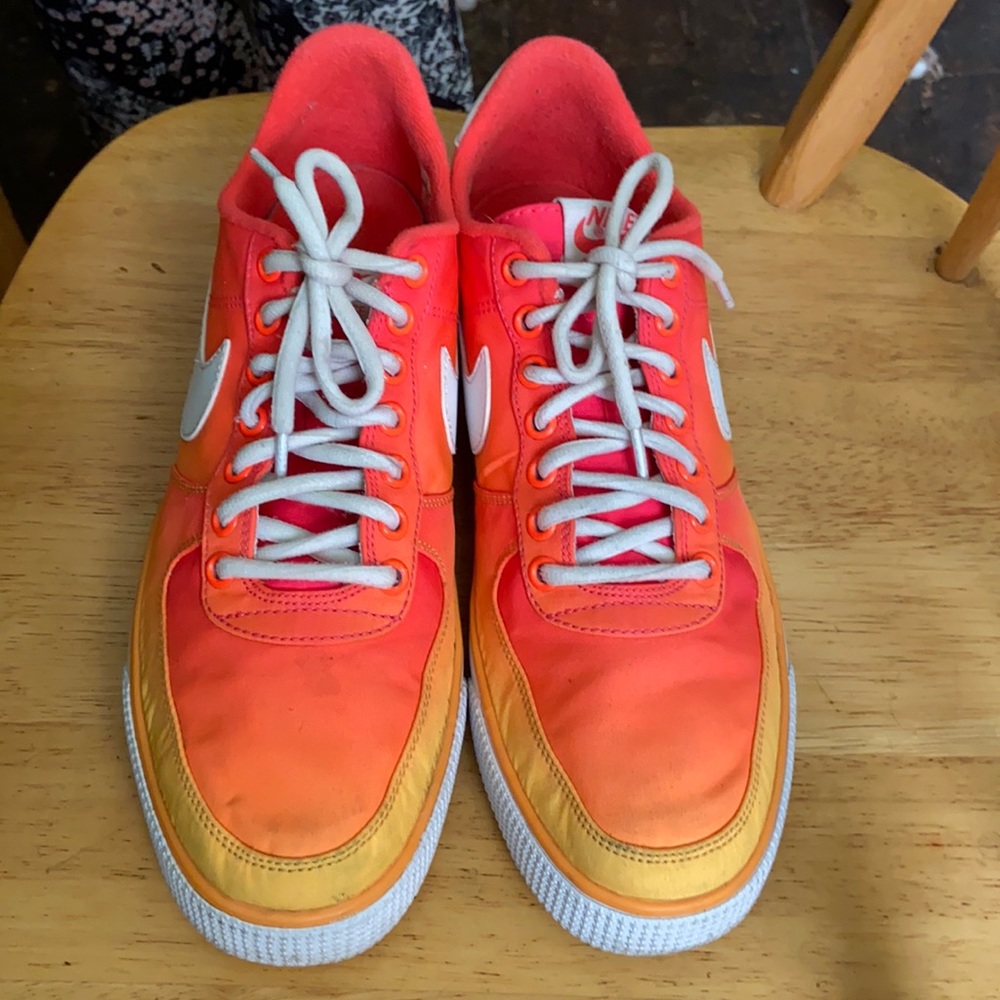Orange gradient Nikes